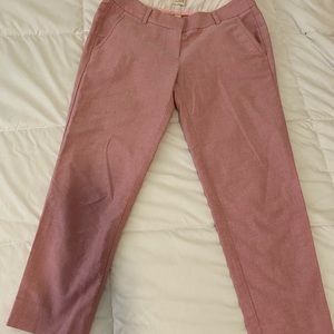 Pink J Crew Pants